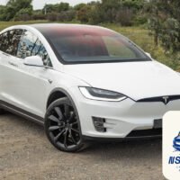 Tesla Model X 90D (AWD) 4d Wagon Pearl White Dedicated Electric EV 315kw - 7 Seater