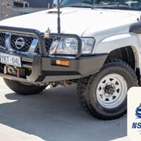 Nissan Patrol ST (4x4) GU VI 4d Wagon Polar White Turbo Diesel 3.0L - 7 Seats - 2010